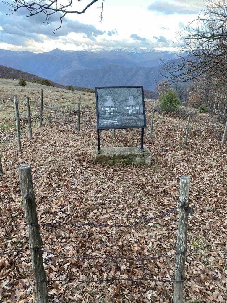 Vendi i Rënies së Martirëve Blerim Avdyli dhe Sherif Avdyli - Bistricë e Shalës, Leposaviq